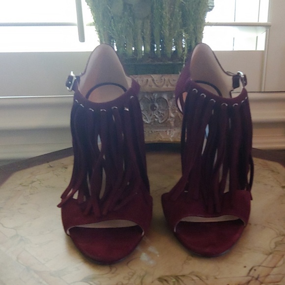 Prada suede fringe sandal - Picture 2 of 5